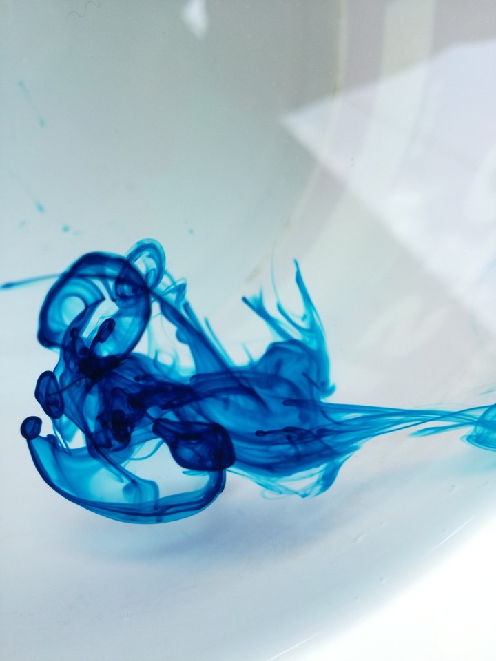 blue