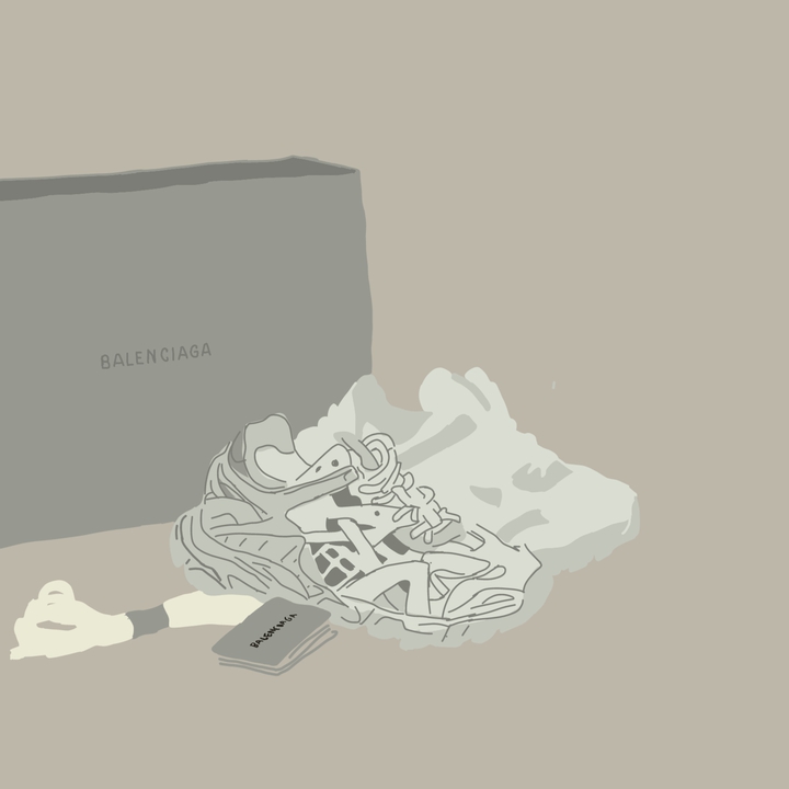 Balenciaga art style