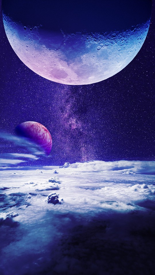 The moon