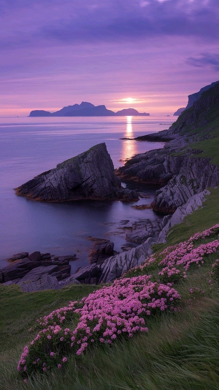 sfondi coast, Headland