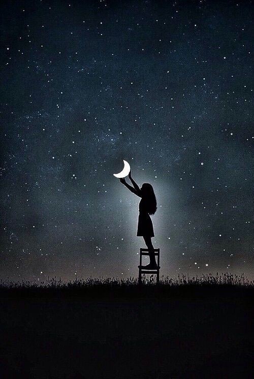 touching the moon