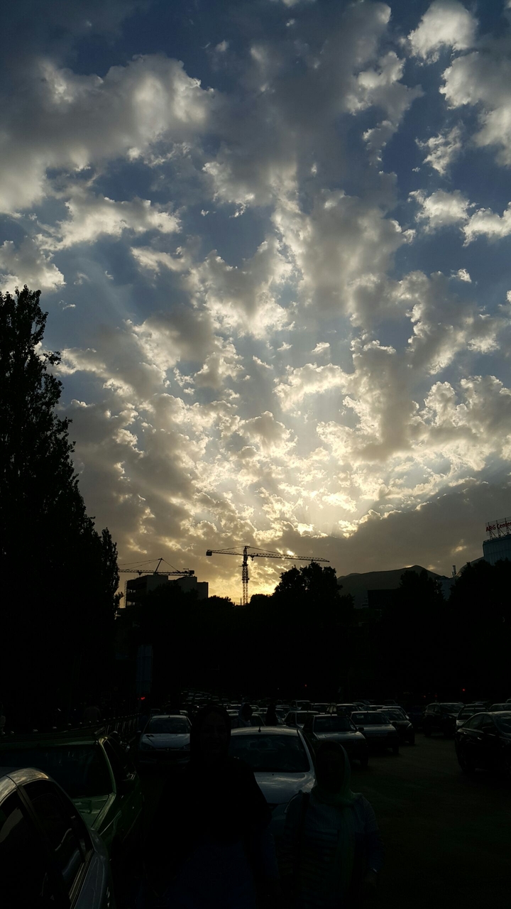 Last day sunset