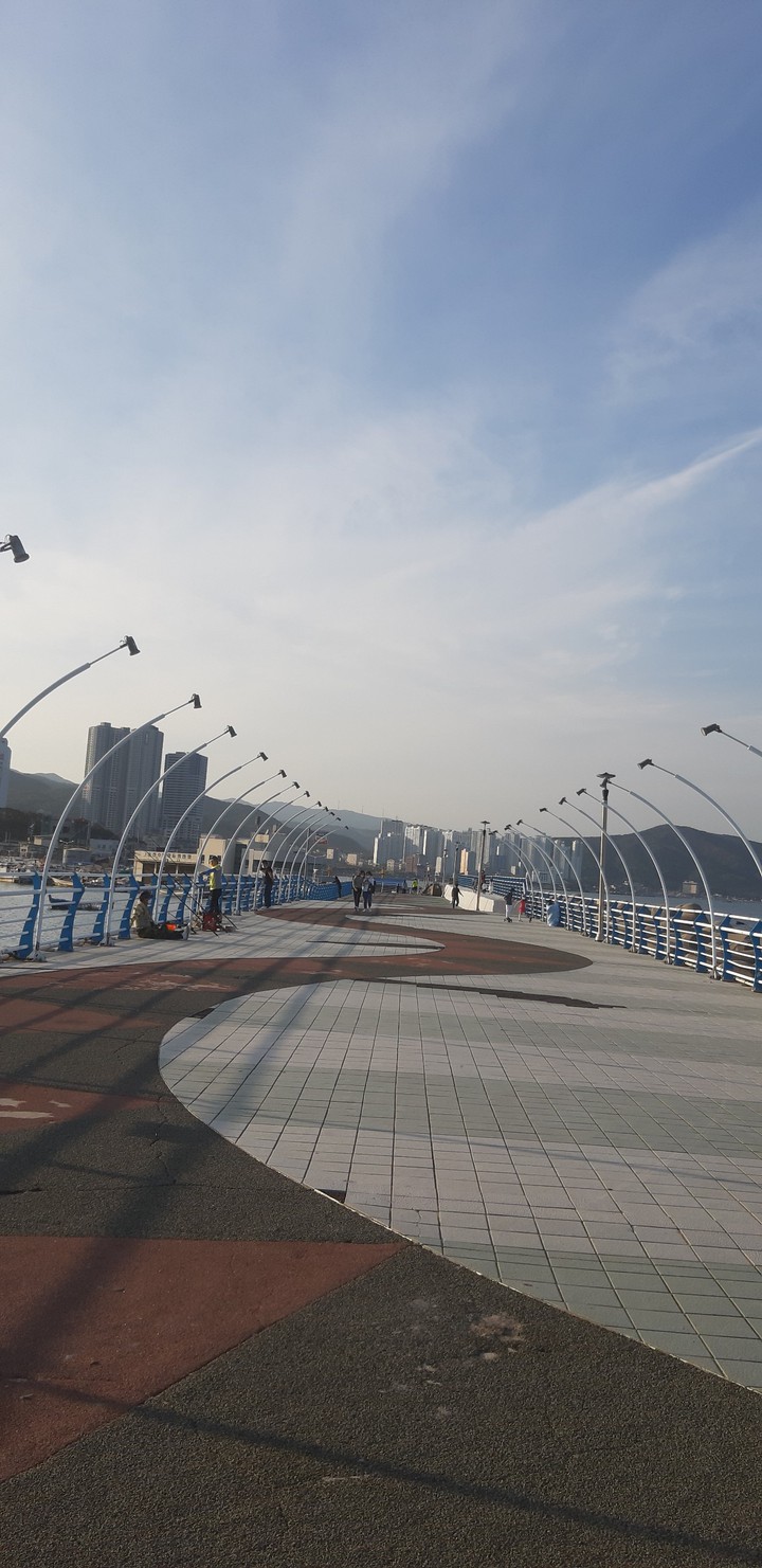정자 바닷가