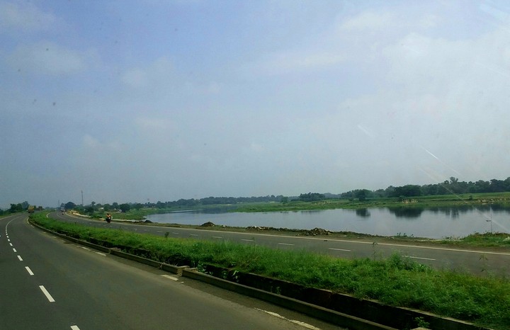 Clicked from car