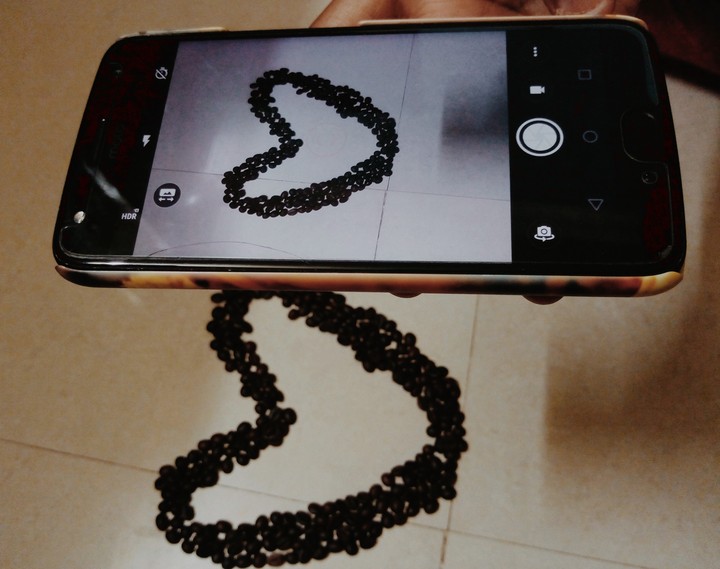 love with coffeee beans