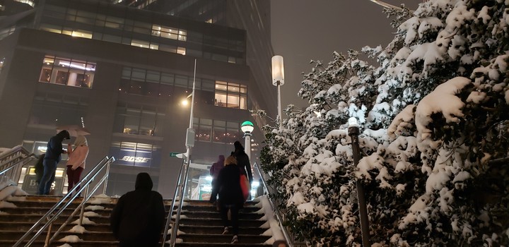 snow