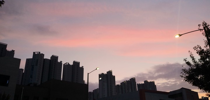 노을