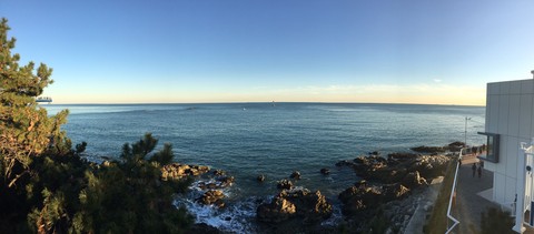 шпалери horizon, coast