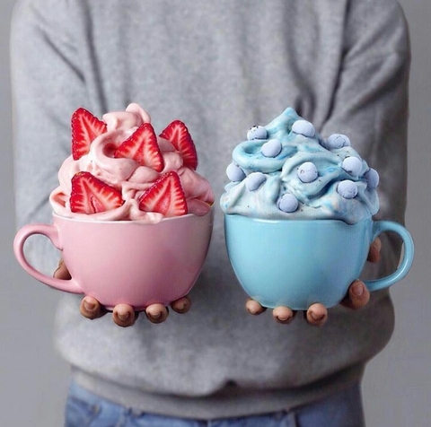 cup, buttercream壁紙