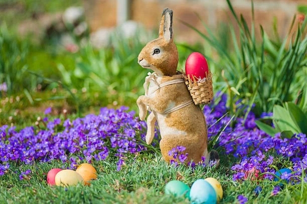 Spring Garden - Easter Bunny & Egg Hunt