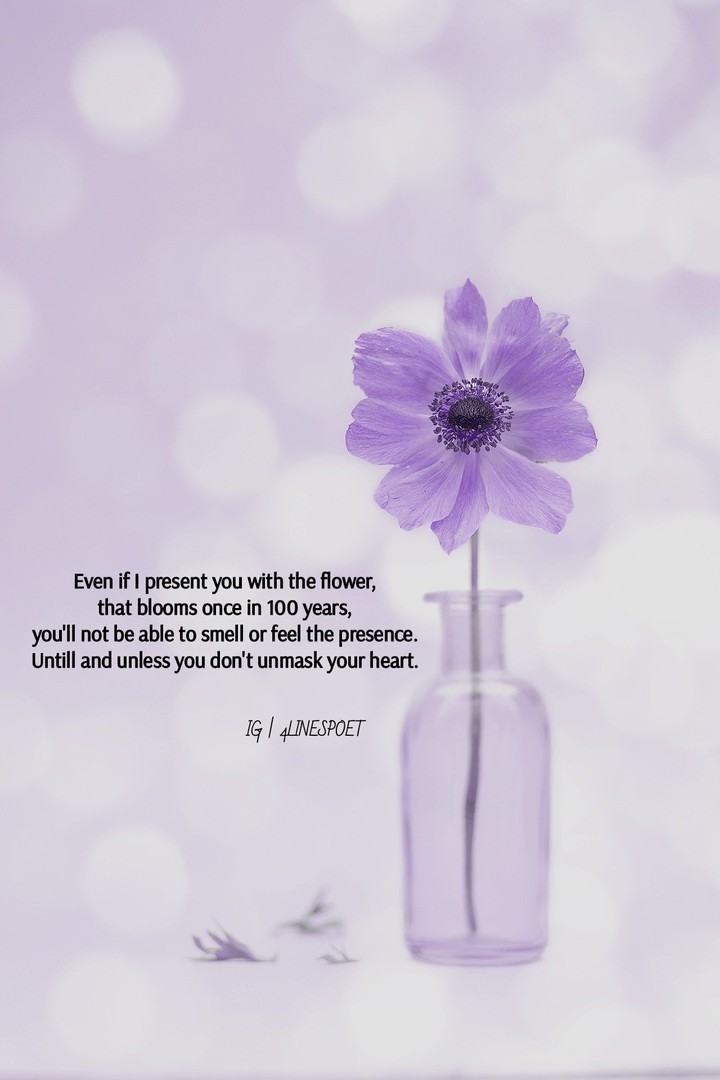 Unmask your heart ❤ | 4linespoet on Instagram