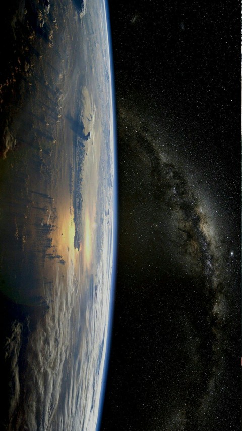 Earth. Space.