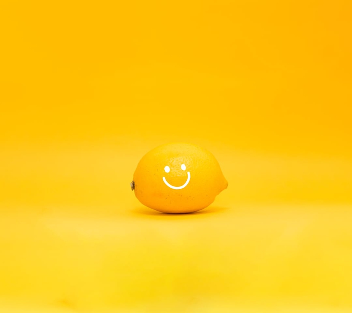 just smile and be happy