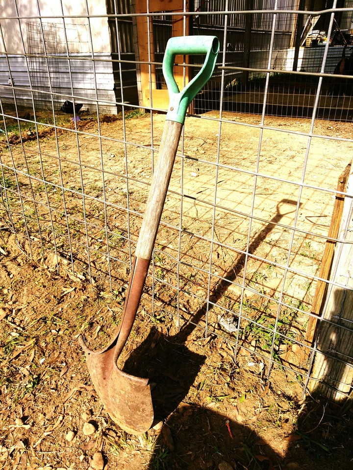 just a shovel