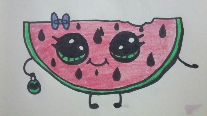 it's cute and little watermelon