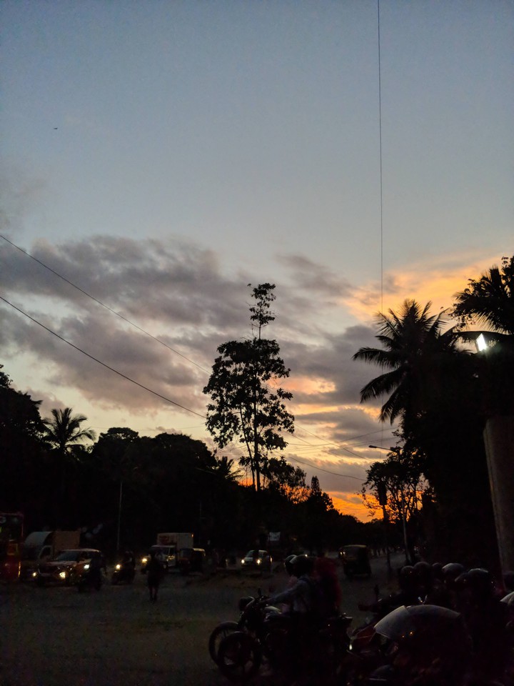 Evening sky