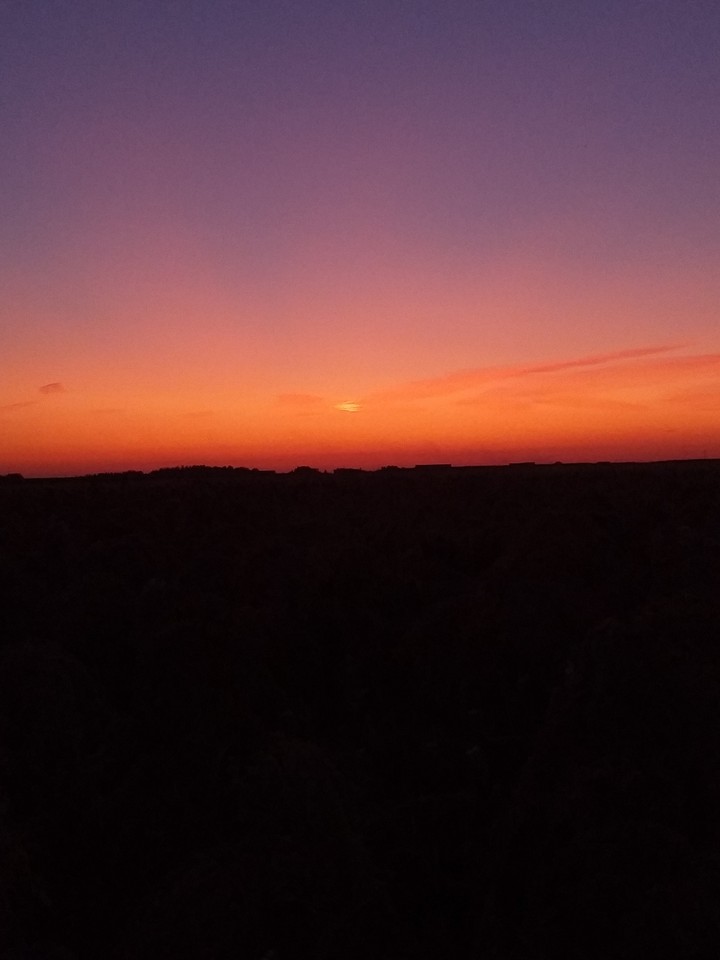 orange sky