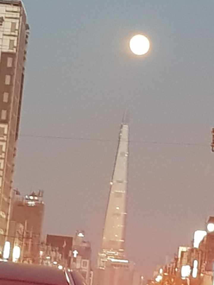 달 아래의 제2 롯데월드