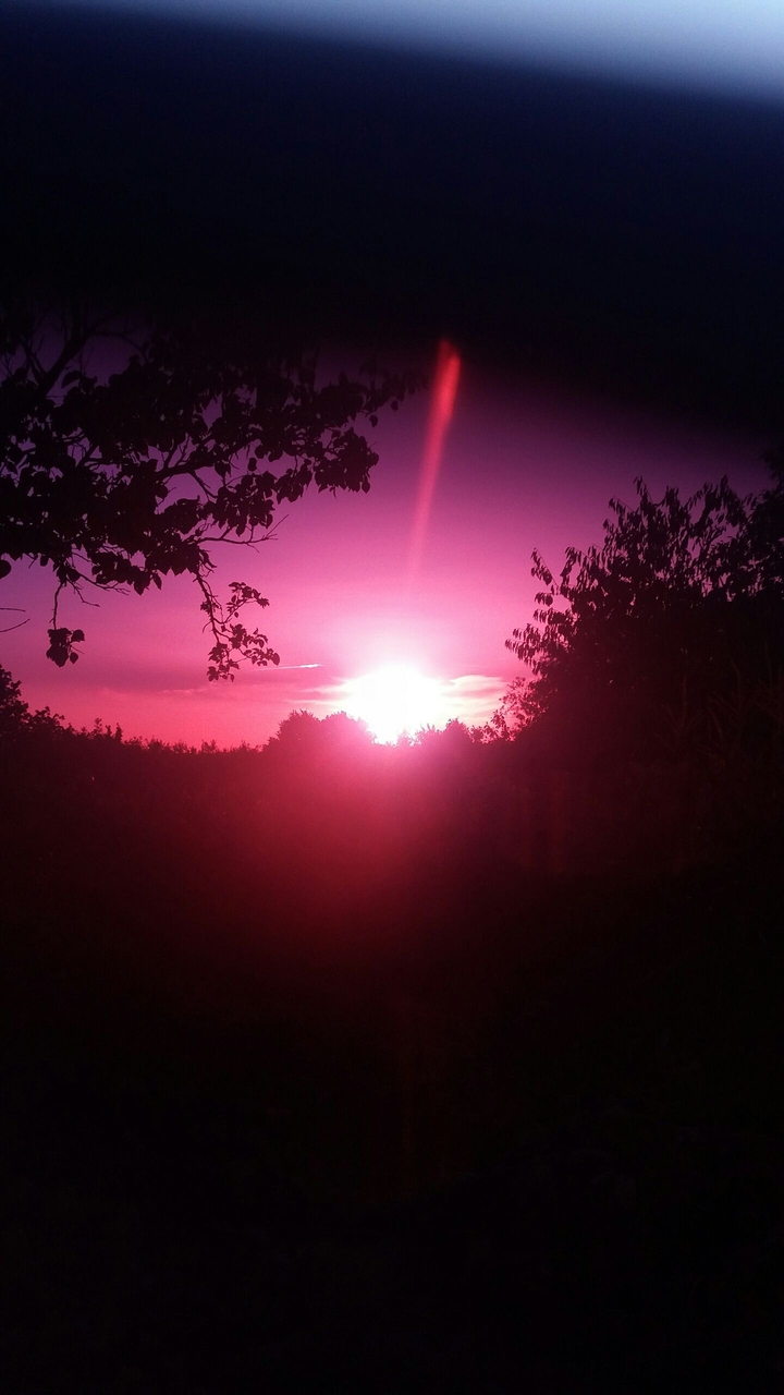 red sky 