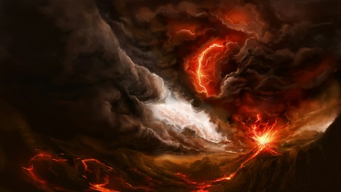 The volcano