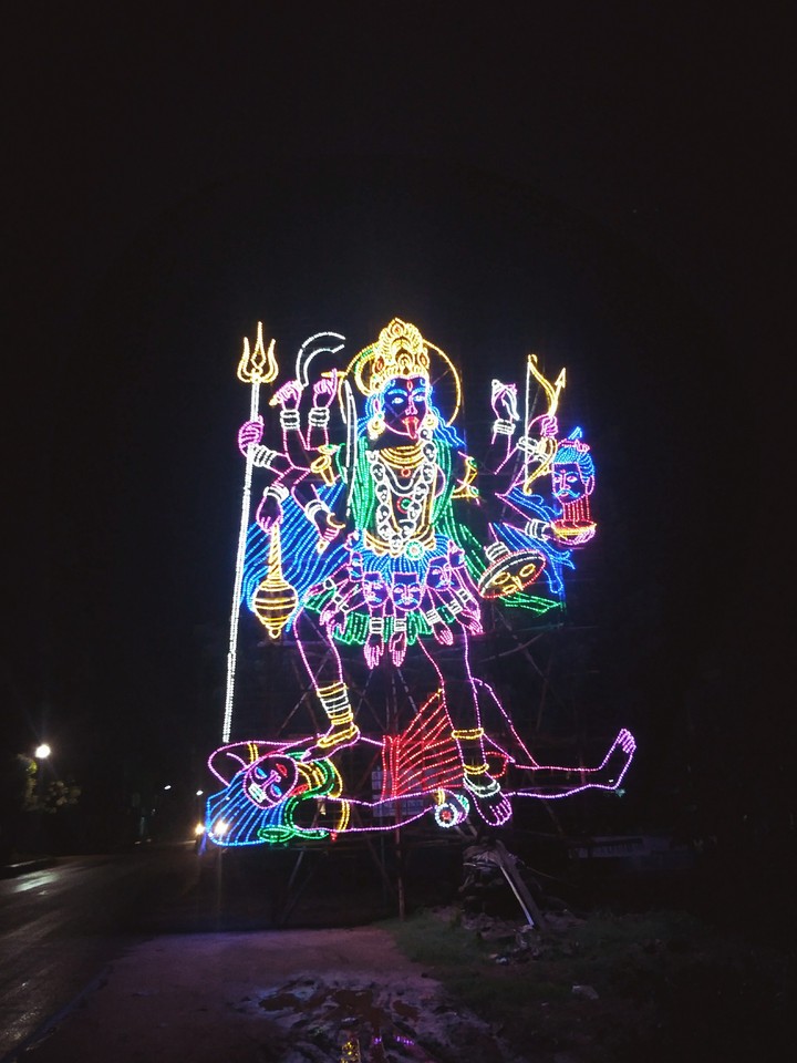 Angry god