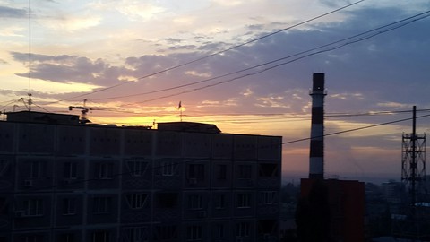 закат