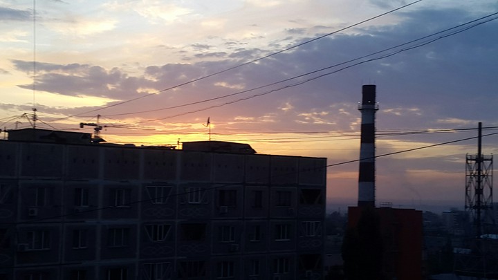 закат