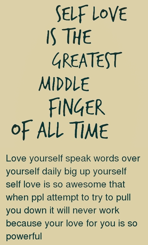 Self Love is the BEST Love