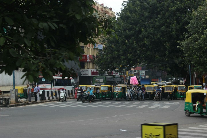 beauty of Bangalore traffic