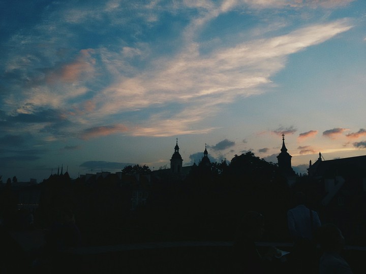Evening in Warsaw♡