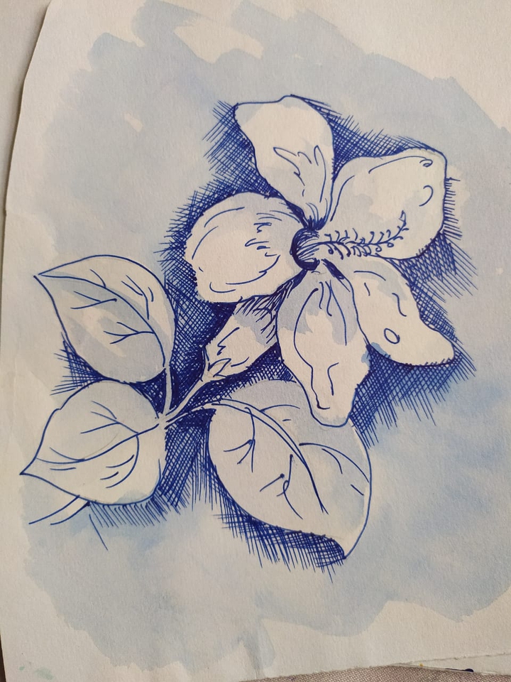 Random drawing which might suit wallpapers
