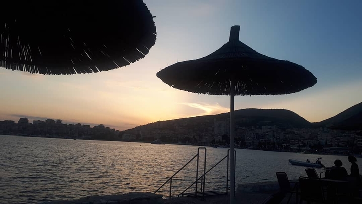 Albanian sunset