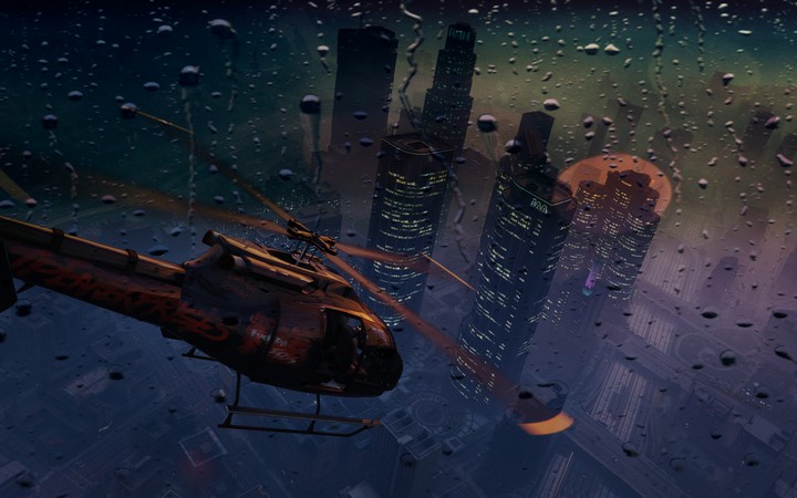 gtaV raindrop effect