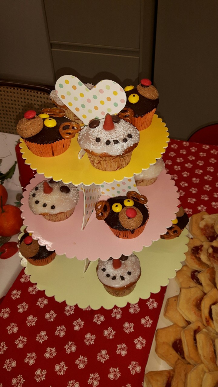 Christmas cupcakes