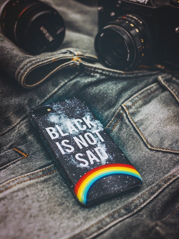 black