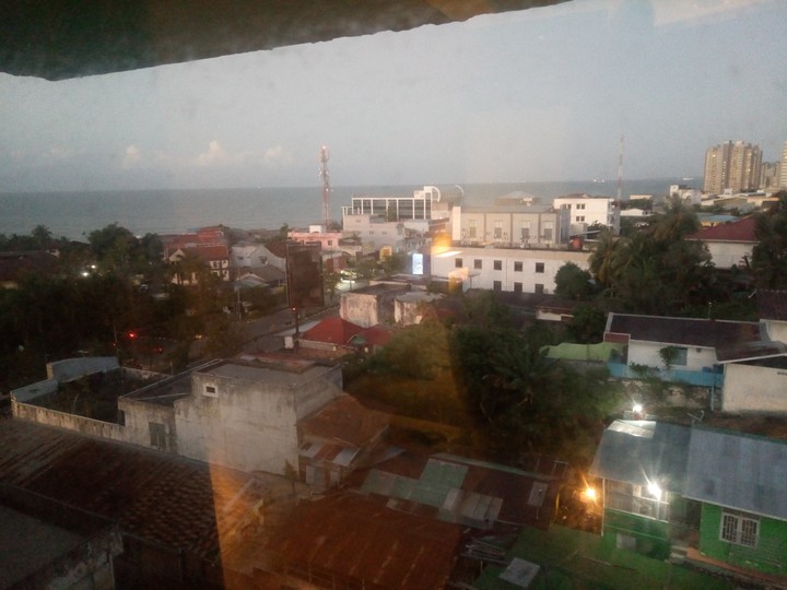 going to dark, Balikpapan, East Borneo