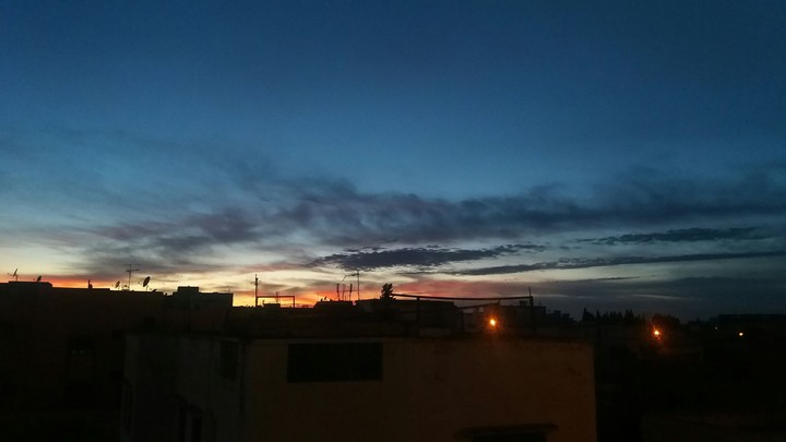without filter sunset