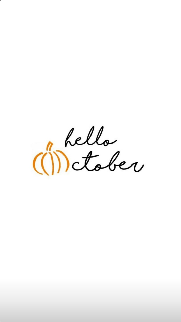 Hello october
