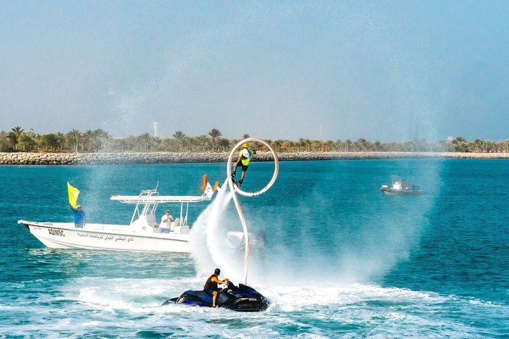 The Flyboard Championship in Abu Dhabi