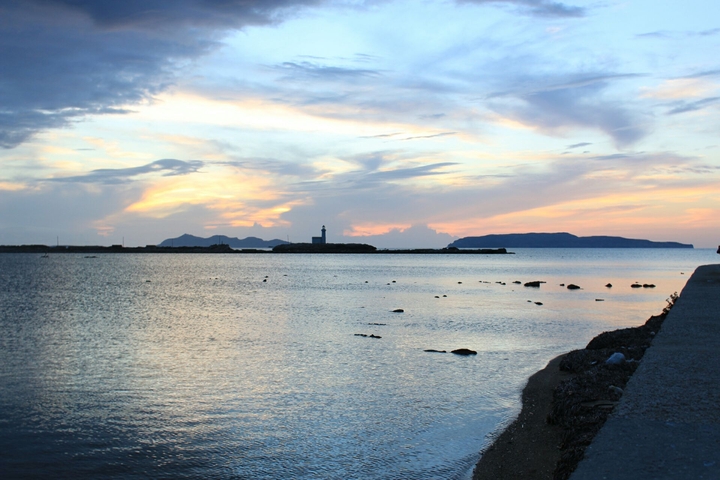 Tramonto, Trapani.