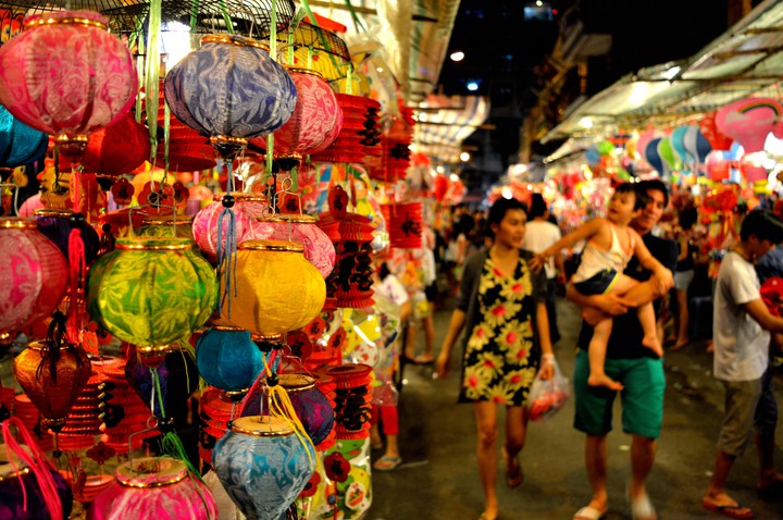 mid autumn in ho chi minh