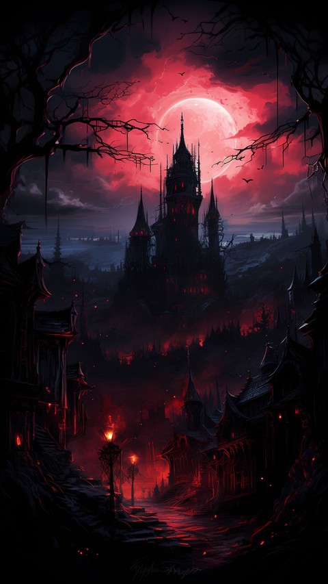 annimation, moonlight háttérképek