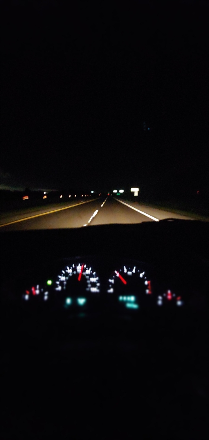 I can't drive.....