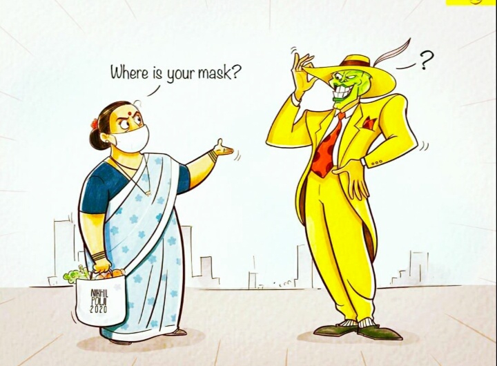 mask man really?