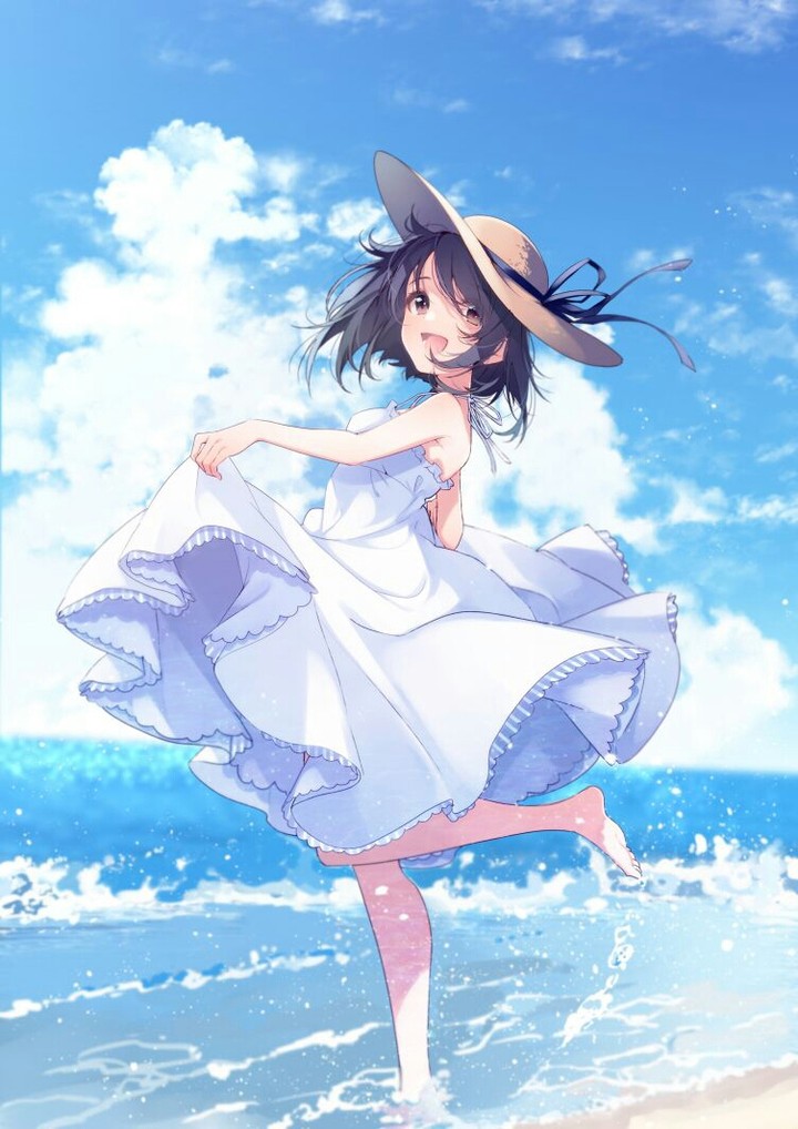 One day at the beach