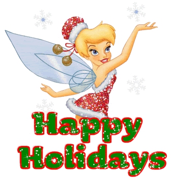 TINKERBELL HAPPY HOLIDAYS