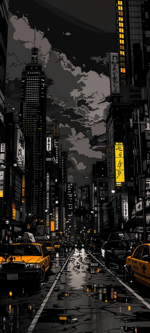 רקעים condominium, night
