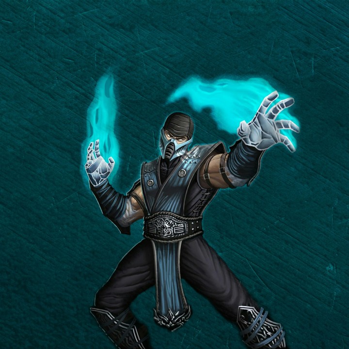 Artistic Sub-Zero Fan Art