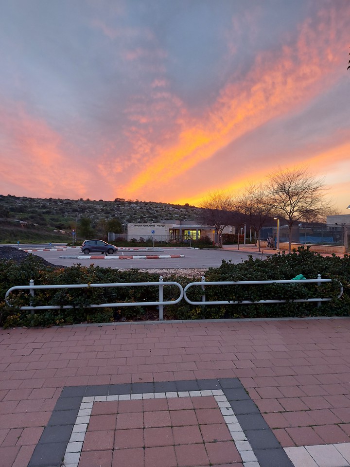 Sunset later
