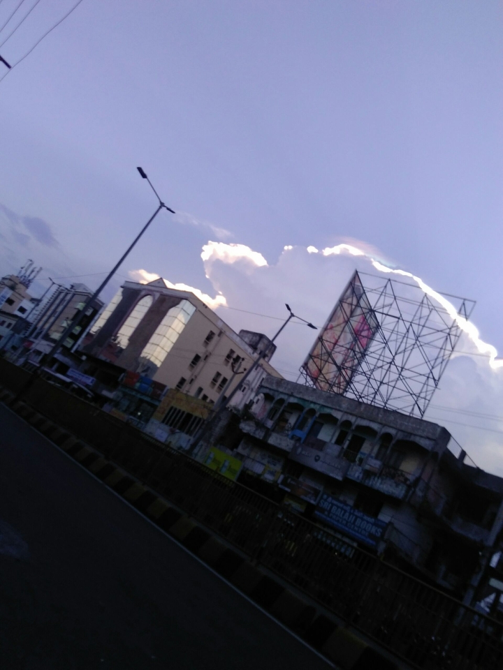 burning cloud